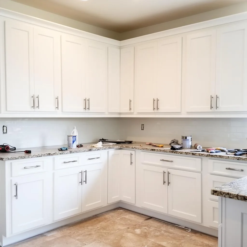 Kitchen Cabinet Refinishing